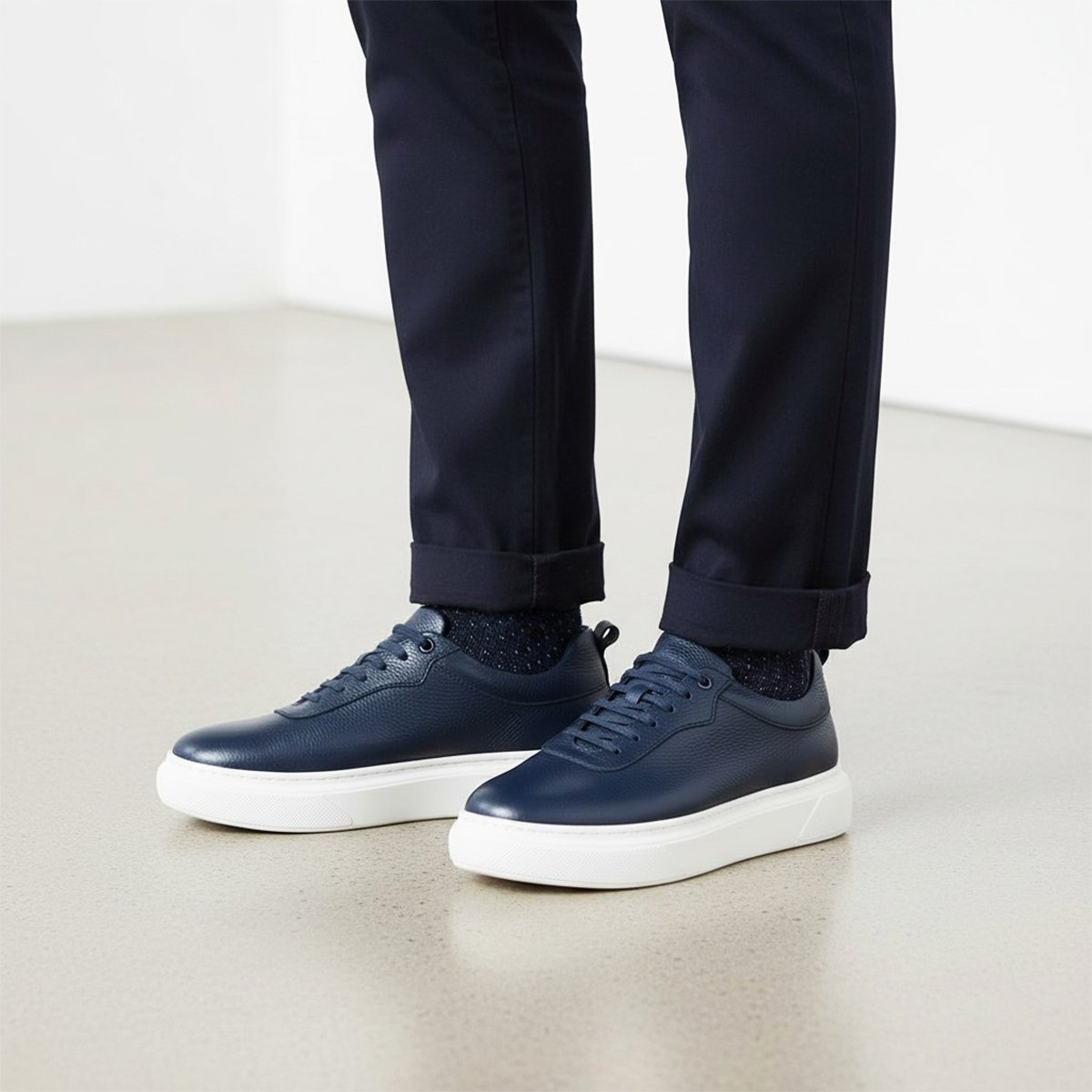 réf 344 basket en cuir réf 344 basket en cuir