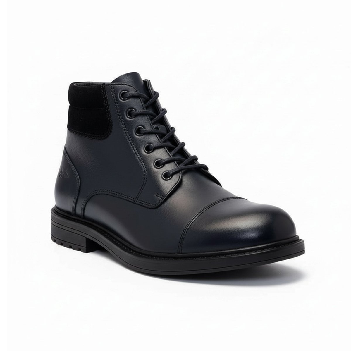 254 BOTTINE EN CUIR MARRON - الصورة 3