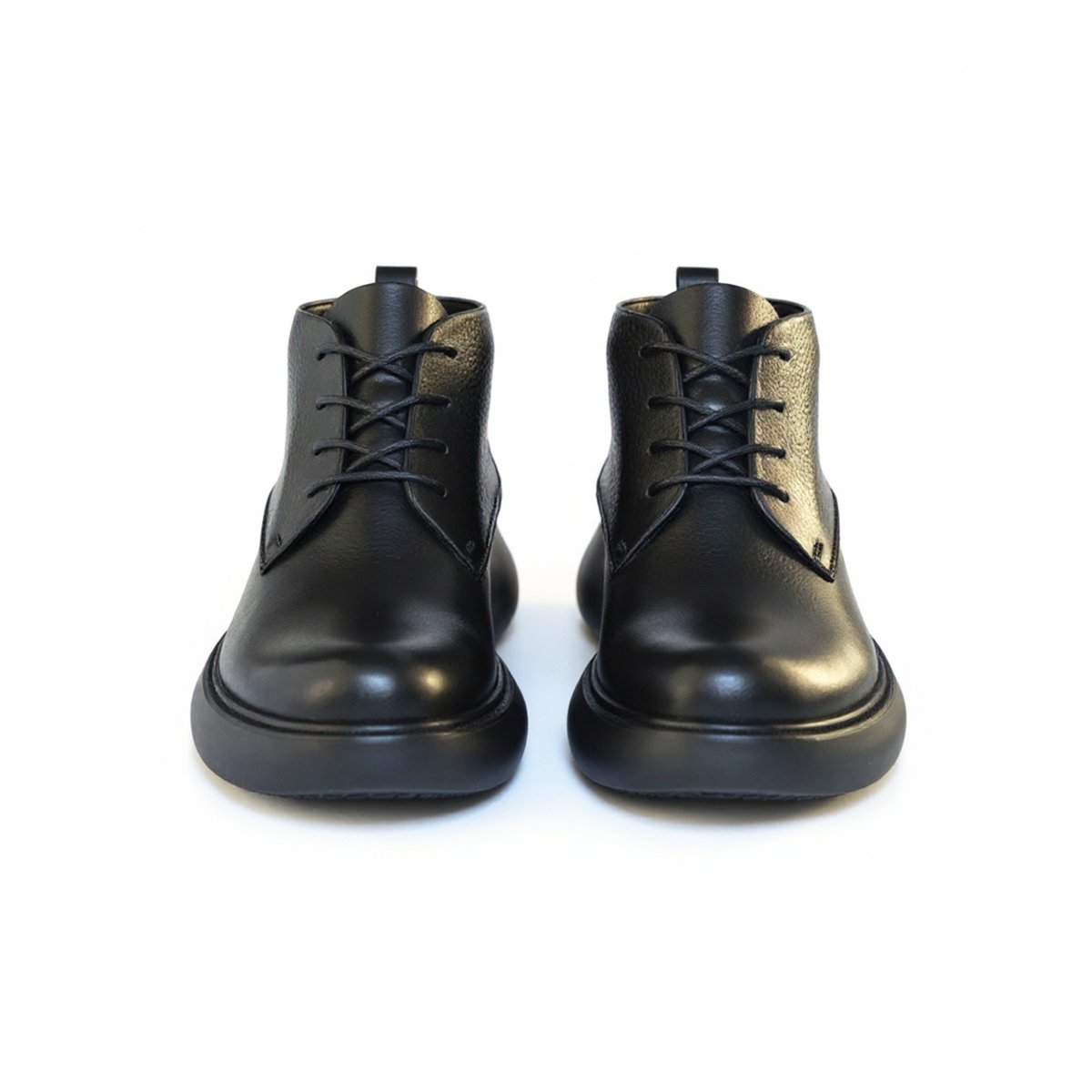 réf 100 bottine en cuir noir confortable réf 100 bottine en cuir noir confortable