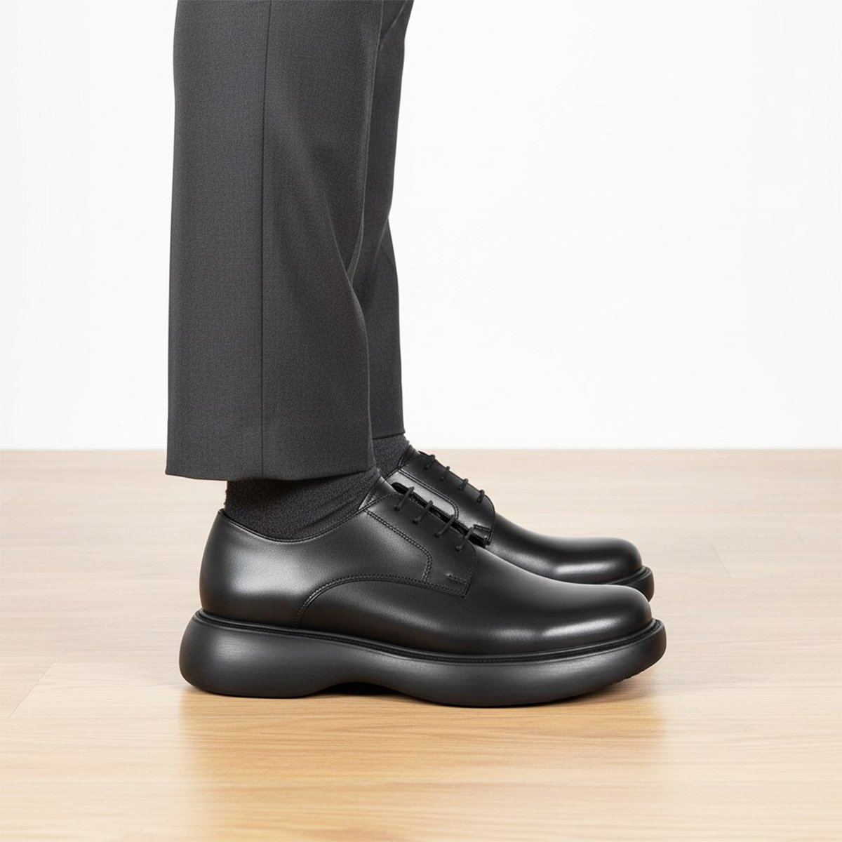 réf 202 chaussure en cuir noir